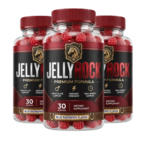 jellyrock™ male wellness supplement for daily nutritional and vitality support